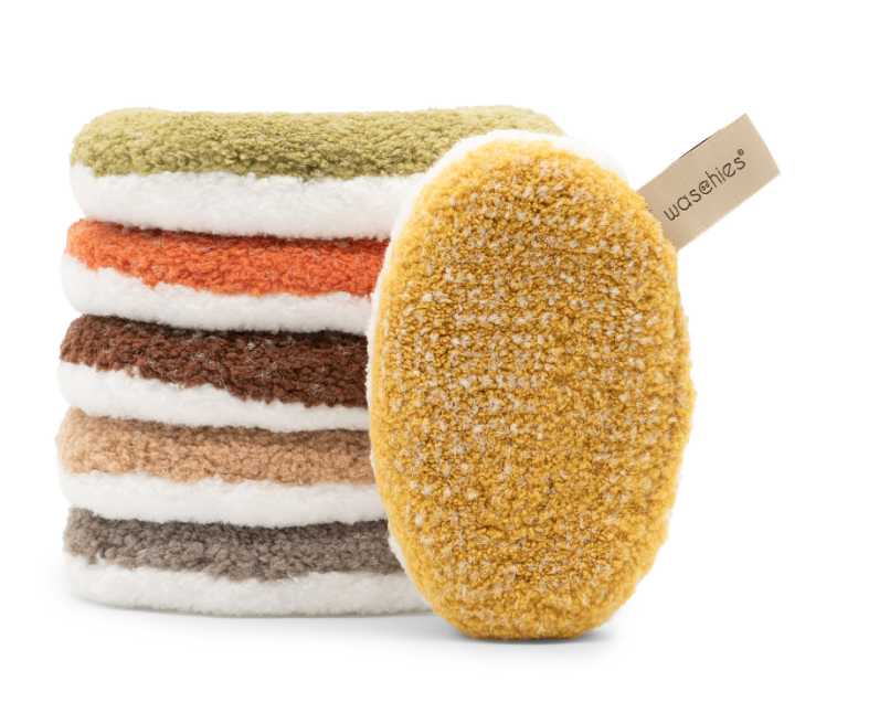 waschies Abschminkpads Warm Glow Edition - 6er Set