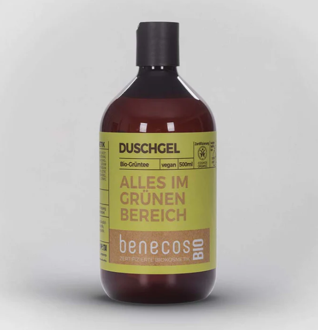 benecosBio Duschgel "Alles im grünen Bereich" mit Bio-Grüntee