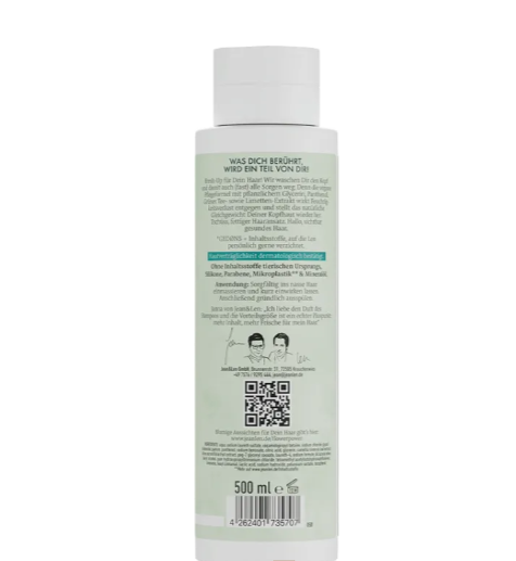 Jean & Len Frische Shampoo Grüner Tee & Limette