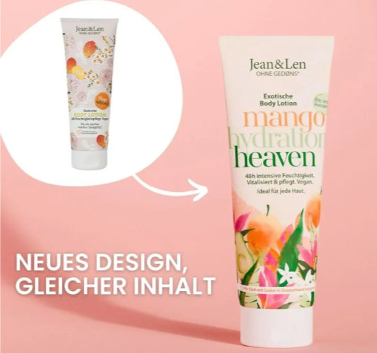 Jean & Len Body Lotion Mango & Avocado