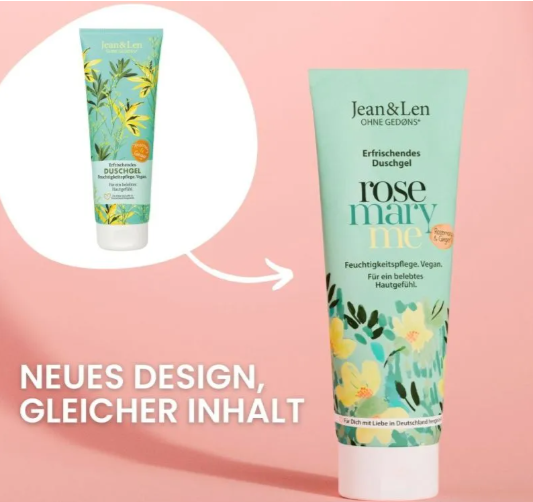 Jean & Len Body Lotion Rosmary & Ginger