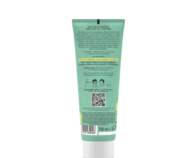 Jean & Len Body Lotion Rosmary & Ginger