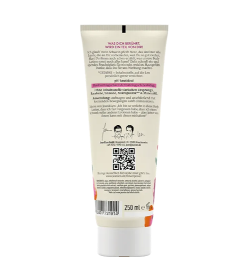 Jean & Len Body Lotion Sweet Berry Care Cranberry/Vanille
