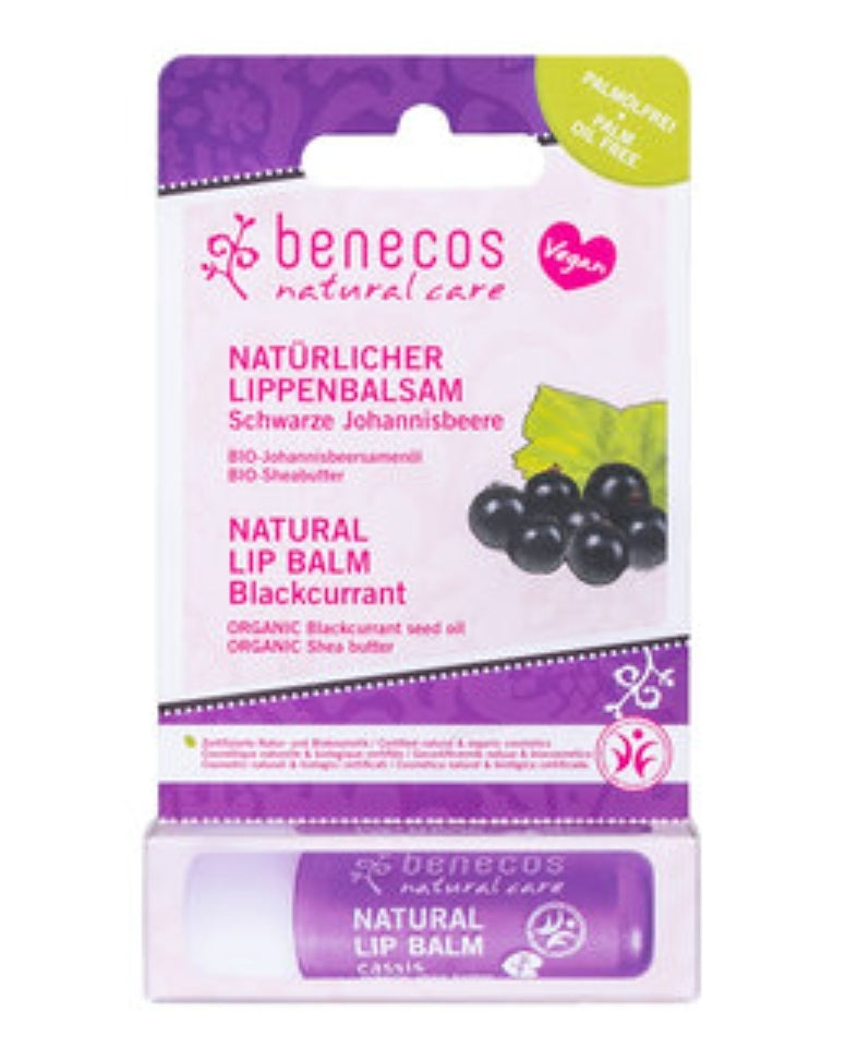 Benecos Natürlicher Lippenbalsam Cassis