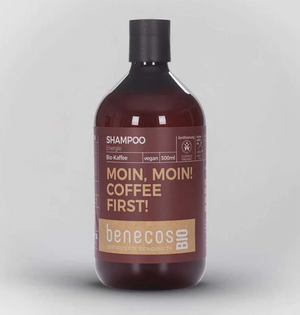 BENECOS Shampoo Energie "Moin! Moin! Coffee first!" mit Bio-Kaffee
