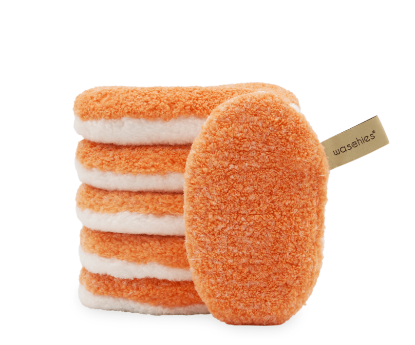waschies Abschminkpads Apricot Edition - 6er Set