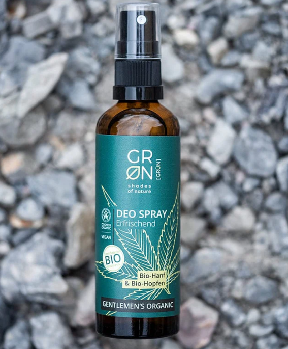 GRN Gentlemen - Deo Spray Belebend Bio-Hanf & Bio-Hopfen