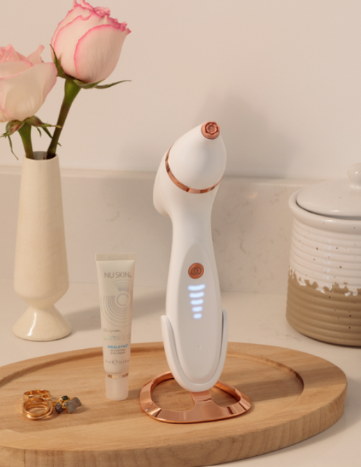 Nu Skin I ageLOC LumiSpa iO Rosé Gold Augenpflege-Set Ersatz-Silikonaufsätze (Doppelpack)