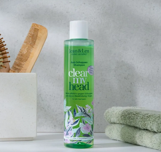 Jean & Len Anti-Schuppen-Shampoo Thymian & Minze