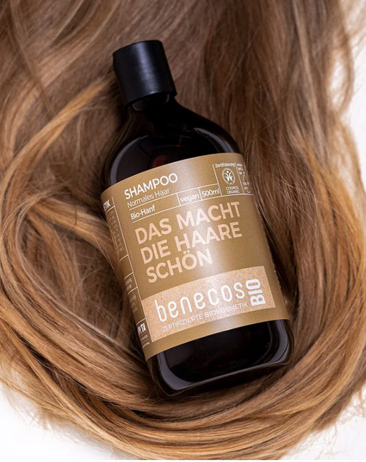 BENECOS Shampoo "Mach die Haare schön" mit Bio-Hanf