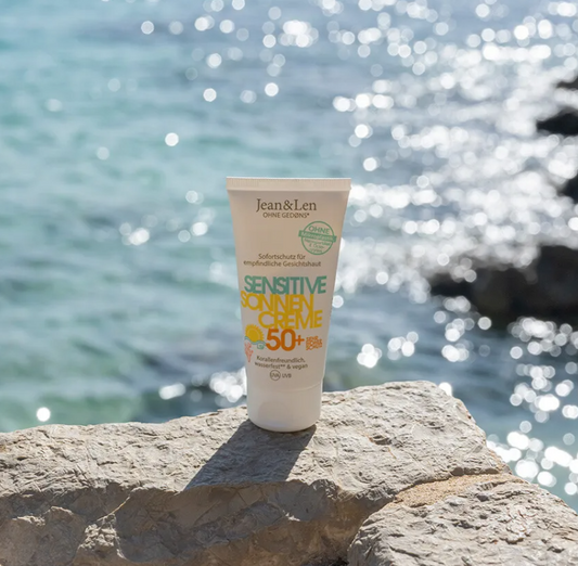 Jean & Len Sensitiv Sonnencreme Gesicht LSF 50+, 50 ml - Einführungspreis!!!