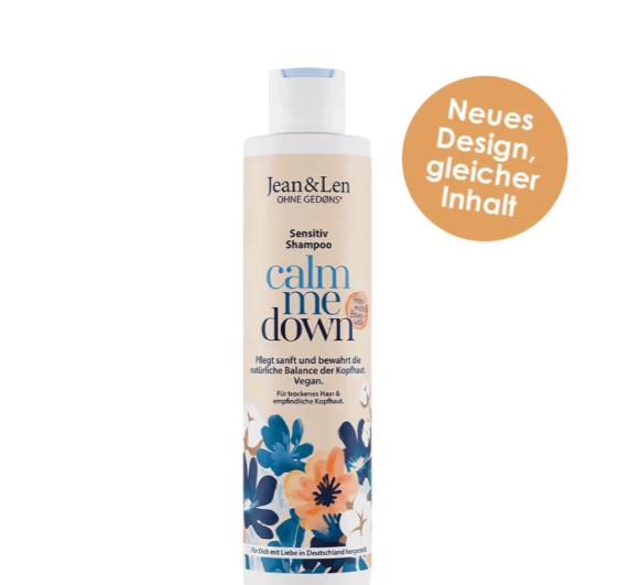 Jean & Len Sensitive Shampoo Hafermilch & Baumwolle