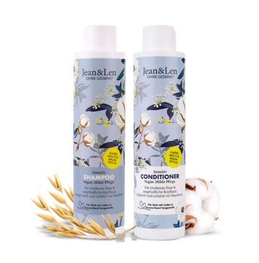 Jean & Len Sensitive Conditioner Hafermilch & Baumwolle