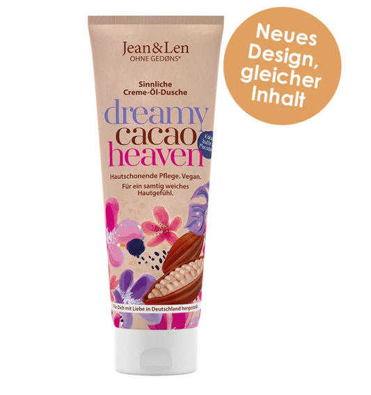 Jean & Len Creme-Öl Dusche Kakaobutter/Macadamia