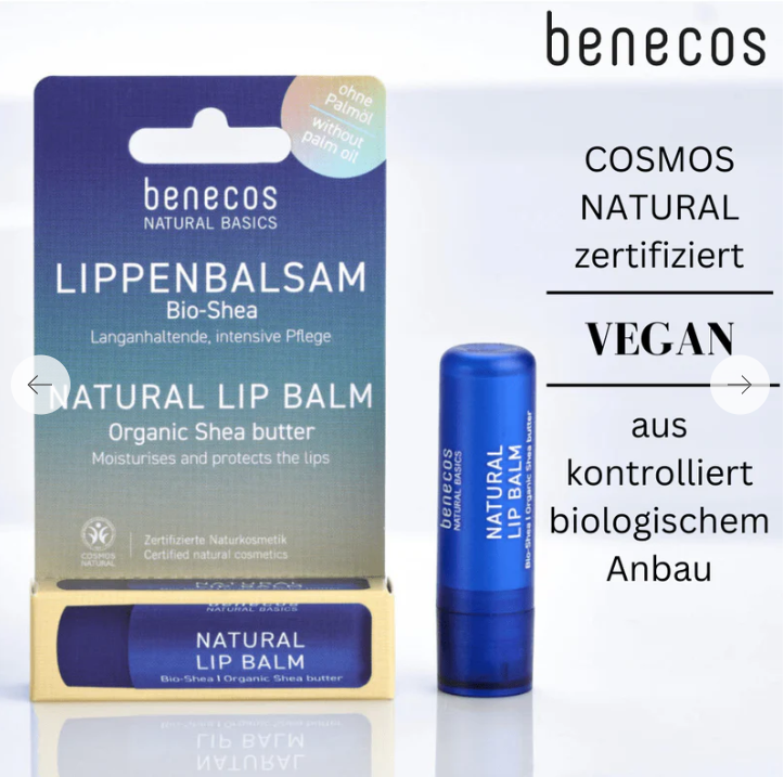 Benecos Natural Basics Lippenpalsam Bio-Shea