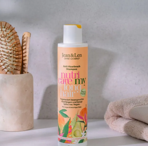 Jean & Len Feuchtigkeit Shampoo Nutri Care Mango & Avocado