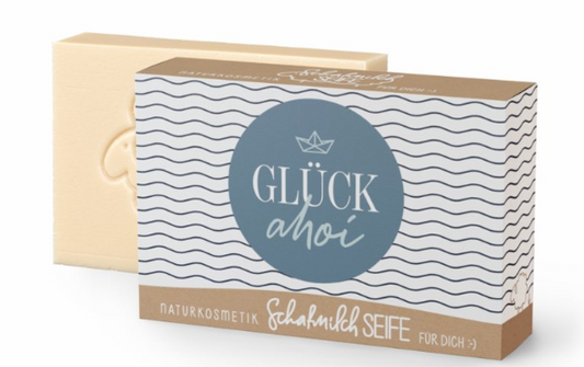 Naturkosmetik Schafmilchseife für dich :-)  (verschiedene Sprüche)