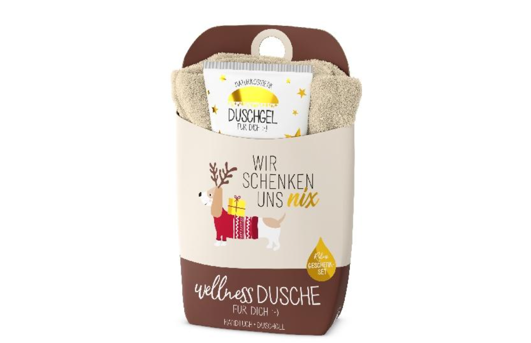 La Vida Weihnachtliche Wellnessdusche für dich :-) - Set mit verschiedenen Botschaften