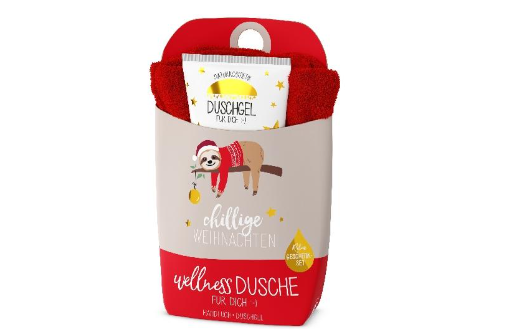 La Vida Weihnachtliche Wellnessdusche für dich :-) - Set mit verschiedenen Botschaften