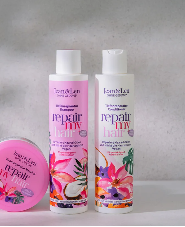 Jean & Len Repair my Hair Kokos/Macadamia Set