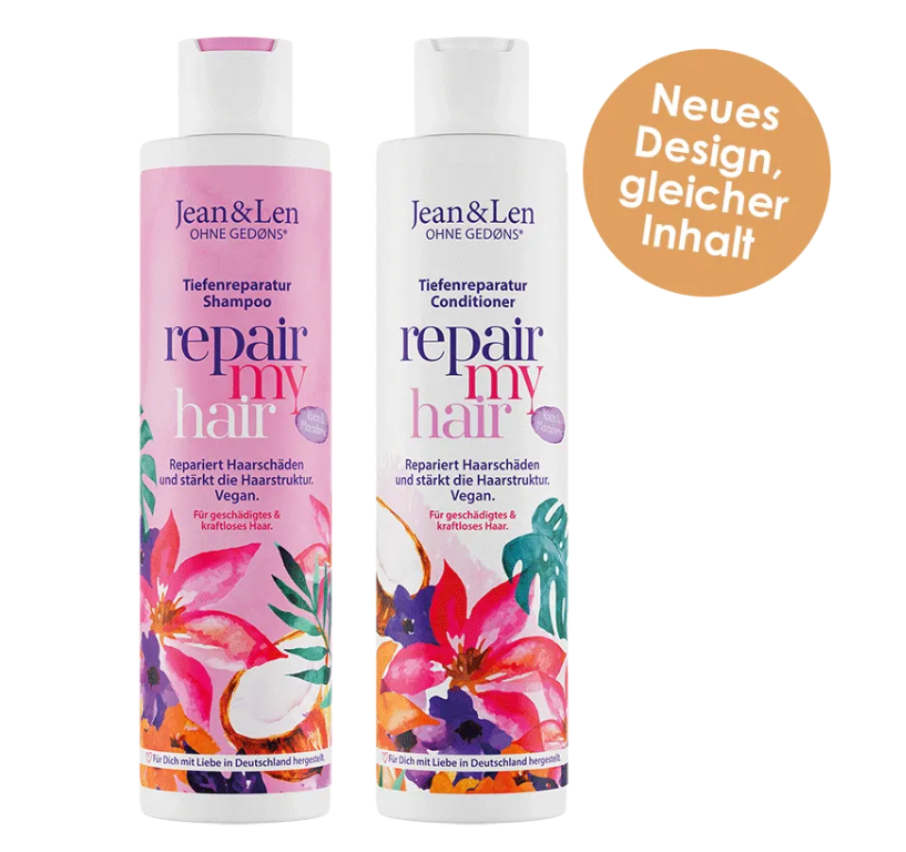 Jean & Len Repair my Hair Kokos/Macadamia Set