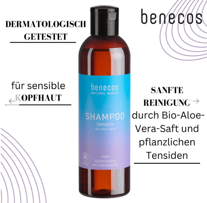 BENECOS Natural Basics Shampoo Sensitive mit Bio-Aloe Vera